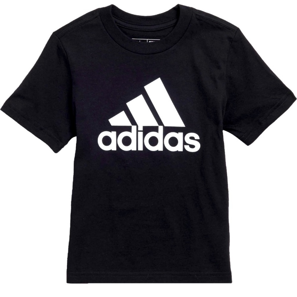 Adidas Black and White Short Sleeve Tee